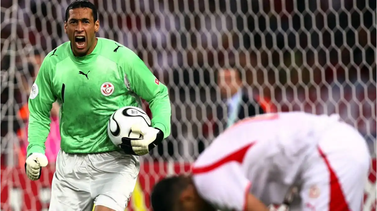 Top 10 Cầu Thủ Lớn Tuổi Nhất Từng Thi Đấu Tại World Cup 6 Ali Boumnijel (Tunisia)