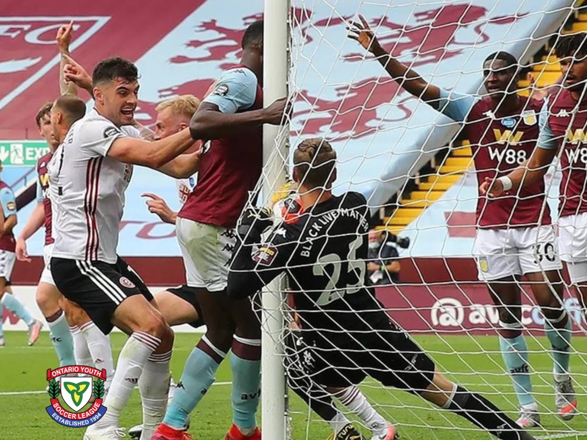 Top 10 Tình Huống VAR Gây Tranh Cãi Nhất Trong Lịch Sử Bóng Đá 4 Lỗi công nghệ Hawk-Eye trong trận Aston Villa và Sheffield United