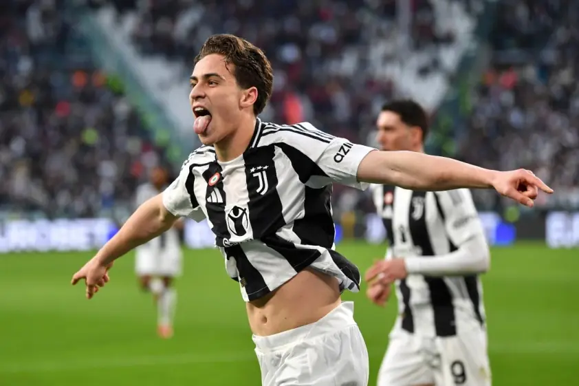 kenan yildiz celebrate juventus genoa tongue 685d394c4560c