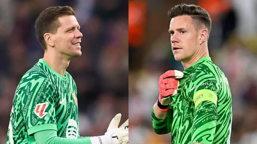 od lewej wojciech szczesny i marc andre ter stegen 67fdf76539ba1