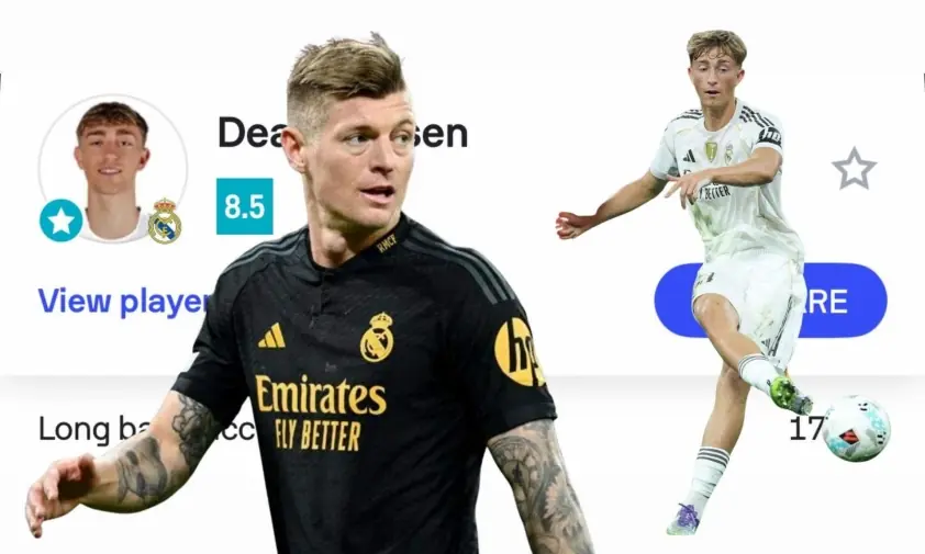 kroos dean huijsen pases 68a86b648620b