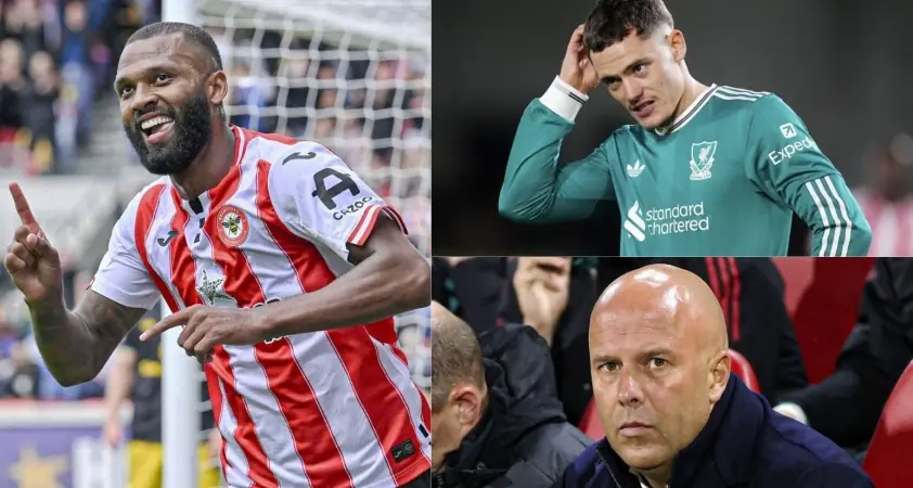 Brentford đánh bại Liverpool, “Lữ đoàn đỏ” tuột khỏi top 5 Ngoại hạng Anh