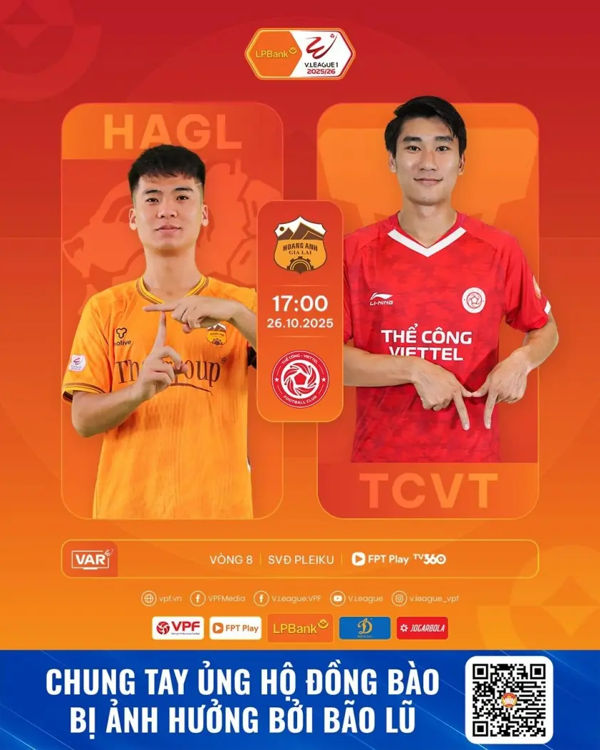 Trực tiếp HAGL 0-0 Viettel: Kịch tính trận đấu giằng co