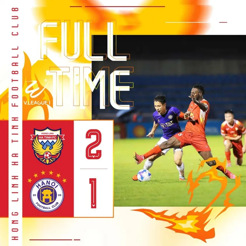 “Cầu thủ Việt kiều ghi bàn, Hà Tĩnh hạ gục Hà Nội bất ngờ”