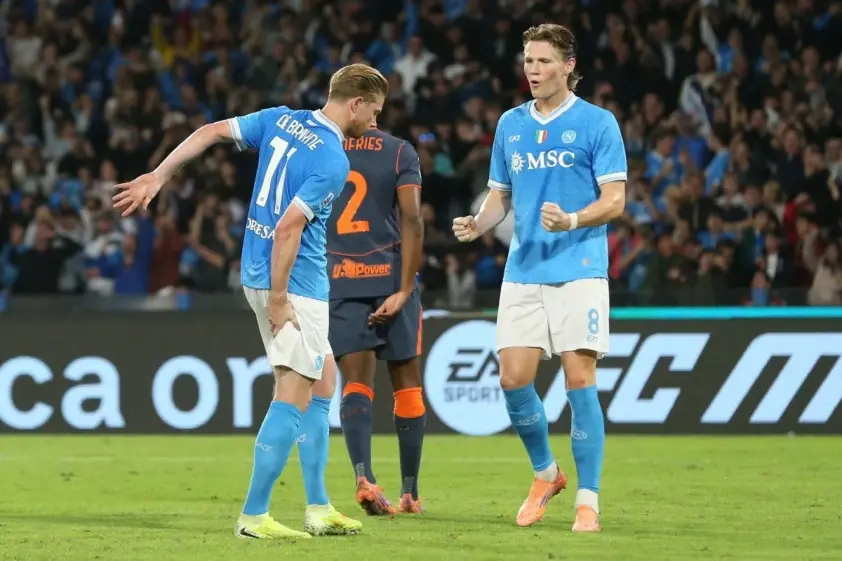 De Bruyne ghi bàn, bất ngờ rời sân với giọt nước mắt