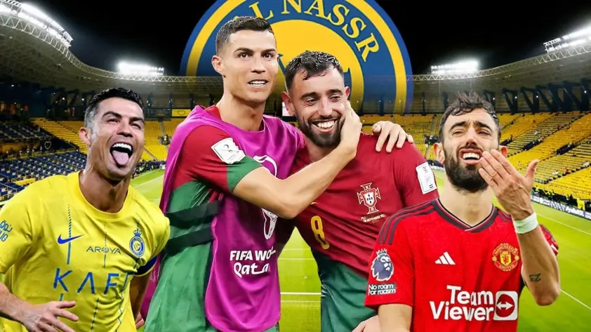 Bruno Fernandes liên hệ Ronaldo về khả năng gia nhập Al Nassr