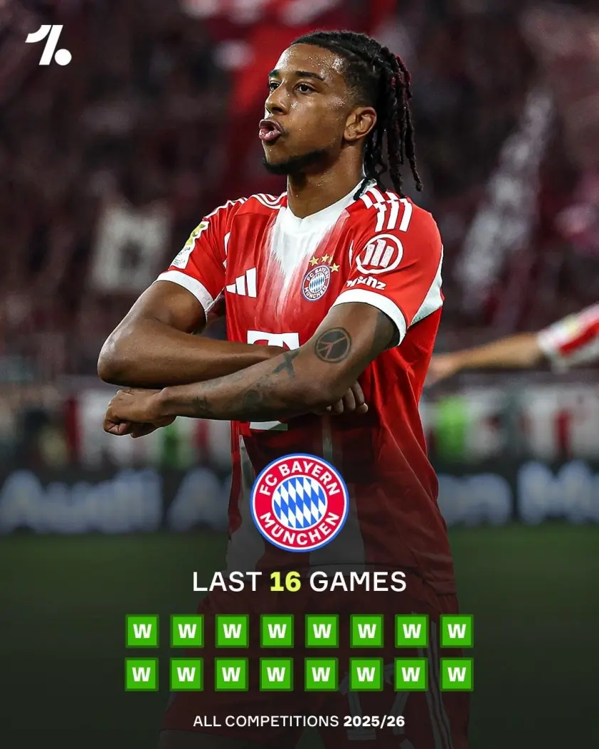 HLV Bayern Munich gây ấn tượng với chuỗi thắng nghẹt thở