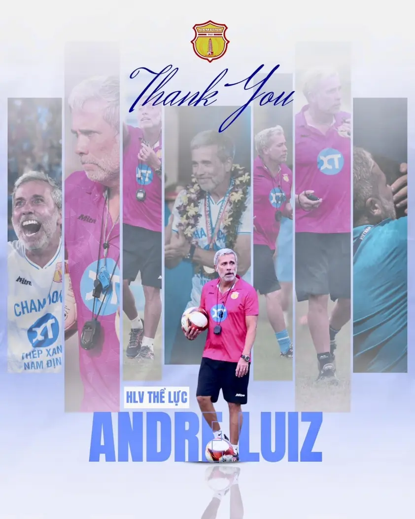 CLB Nam Định chính thức ký hợp đồng với HLV Brazil mới