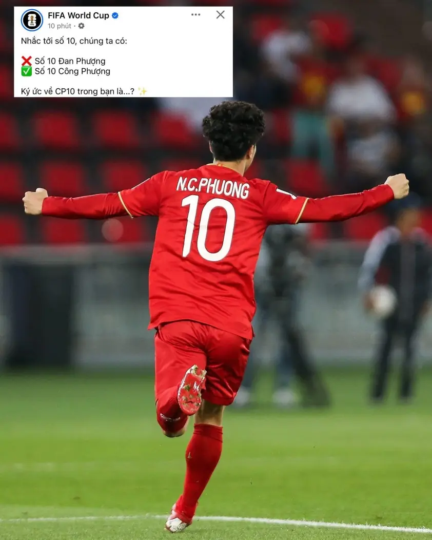 “Công Phượng bất ngờ xuất hiện trên trang FIFA chính thức”