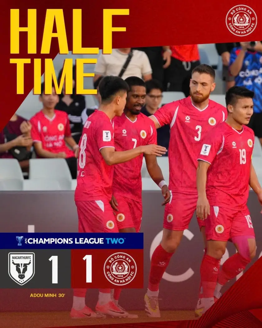 CAHN thất bại đầy tiếc nuối trong trận ra quân Cúp C2 châu Á