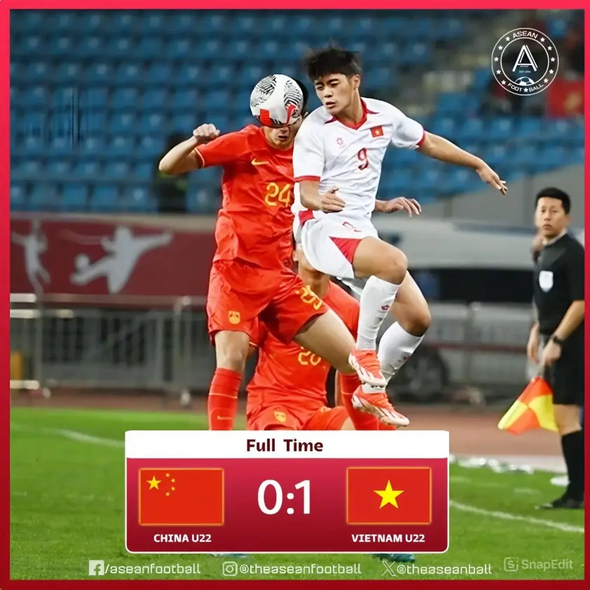 Truyền thông Trung Quốc ‘sốc’ trước thất bại của đội nhà trước U22 Việt Nam