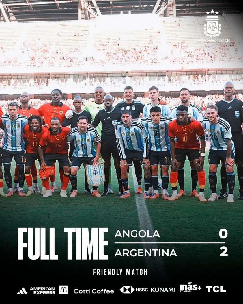 Messi tỏa sáng, Argentina dễ dàng đánh bại Angola