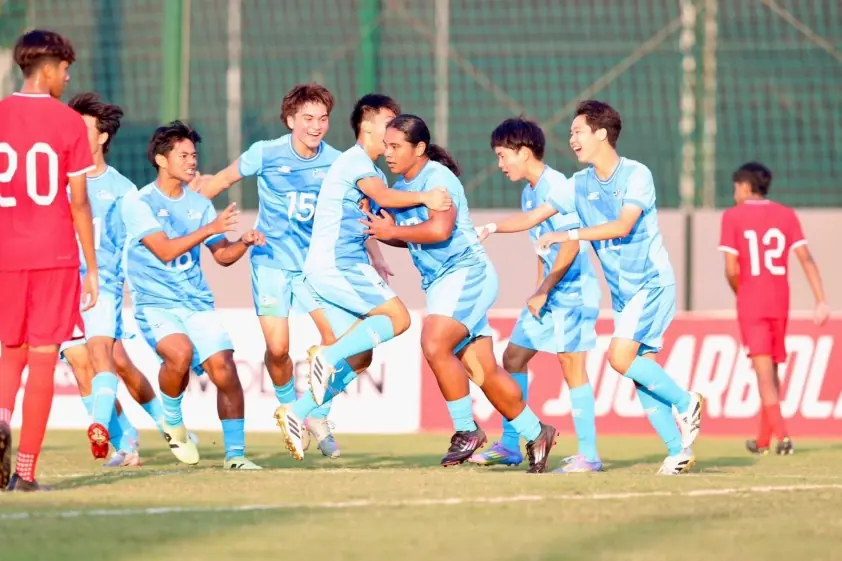 Đội thua Việt Nam 0-14 ghi bàn thắng lịch sử ở vòng loại châu Á