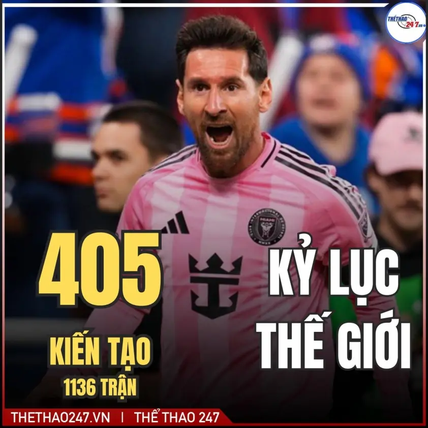 Messi chính thức lập kỷ lục lịch sử chưa từng có!