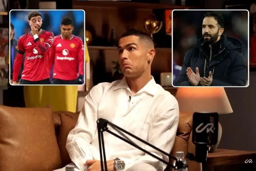 Amorim lên tiếng phản bác Ronaldo về chỉ trích Manchester United