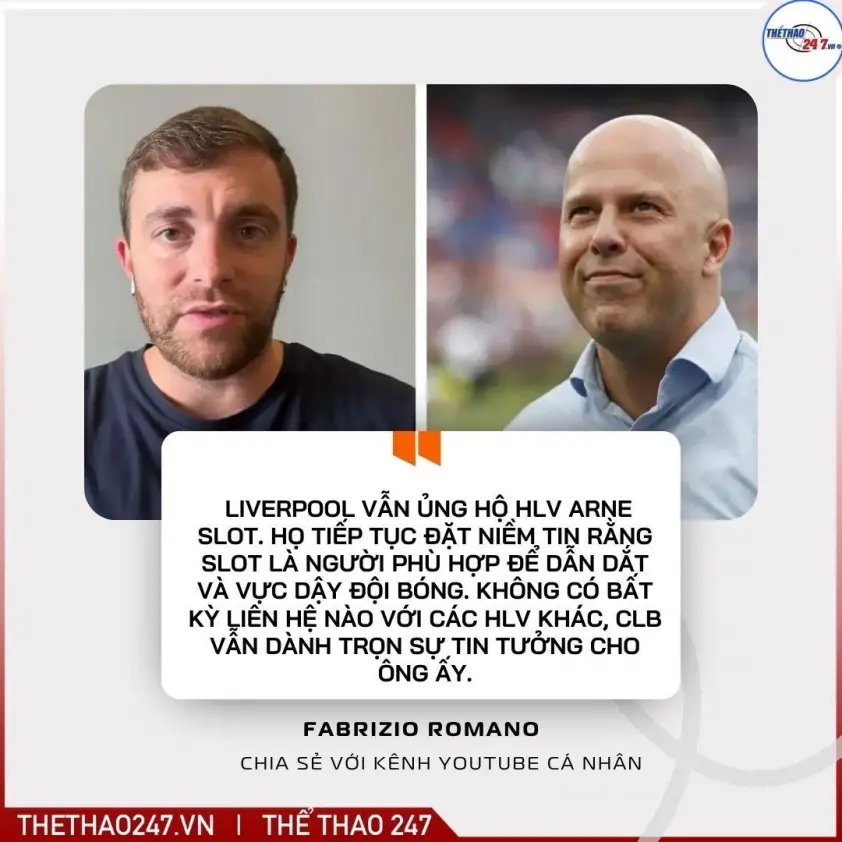 Liverpool đã ra quyết định chính thức sa thải Arne Slot!