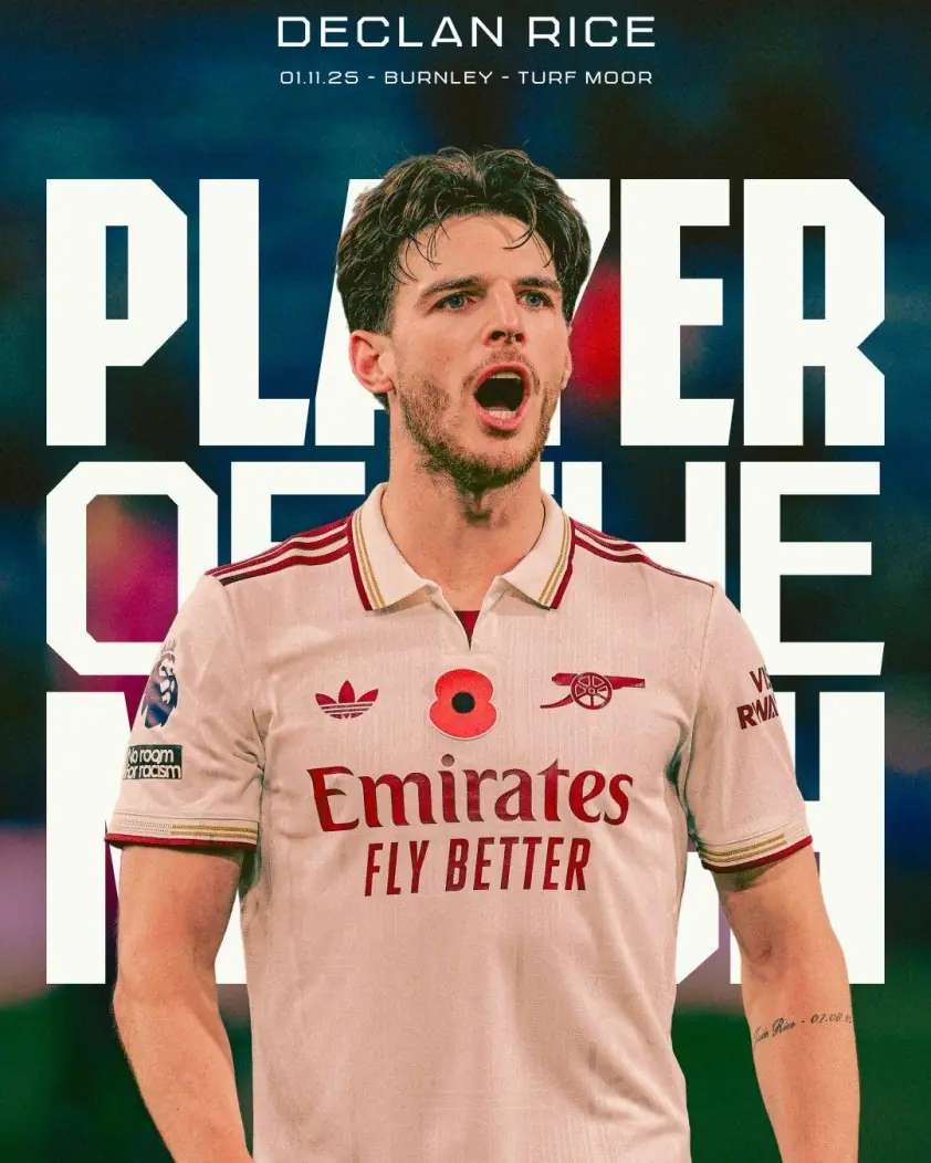 “Declan Rice chia sẻ cảm xúc ngập tràn sau bàn thắng cho Arsenal”