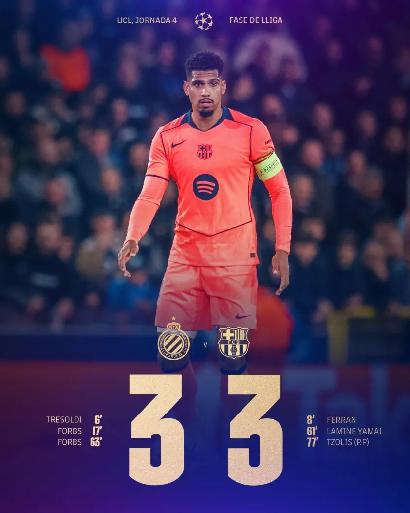 Yamal tỏa sáng, Barca nhận thất bại đáng tiếc tại Cúp C1