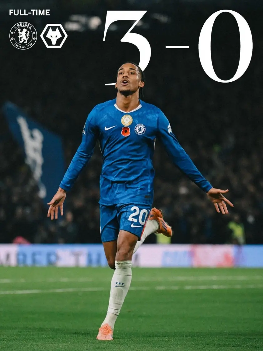 Chelsea chiếm vị trí thứ 2 Ngoại hạng Anh sau chiến thắng đậm Wolves