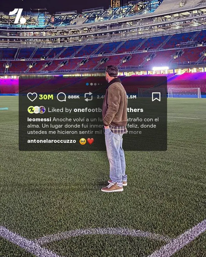 Messi lập kỷ lục trong chuyến thăm Nou Camp lần này