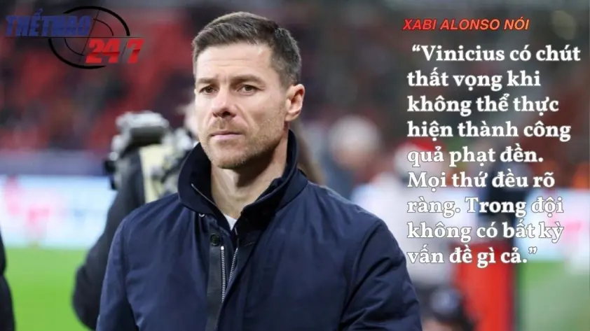 Xabi Alonso chỉ ra lý do Vinicius thất bại ở quả penalty