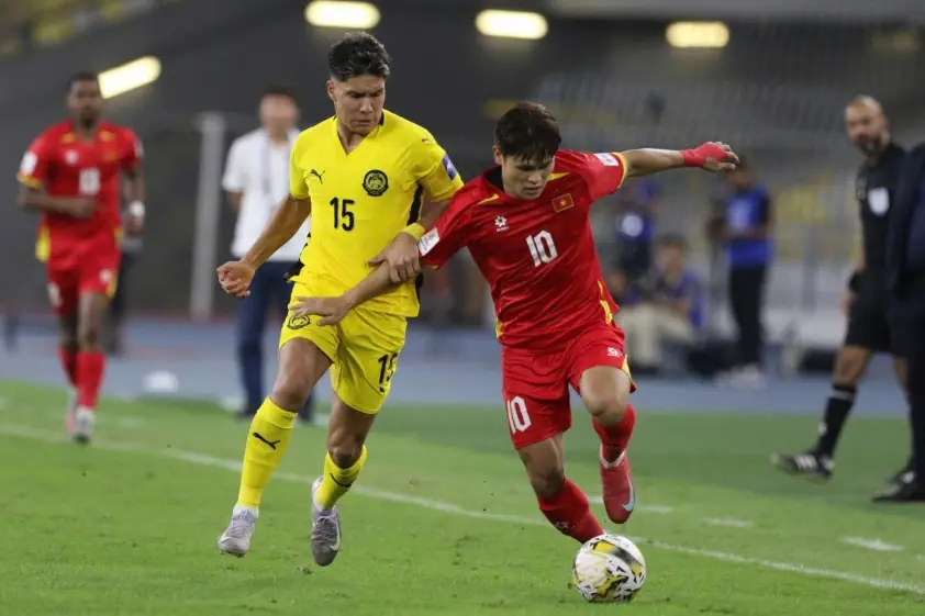 Bảng F thay đổi khi Malaysia thua 0-3: Việt Nam có vé dự Asian Cup 2027