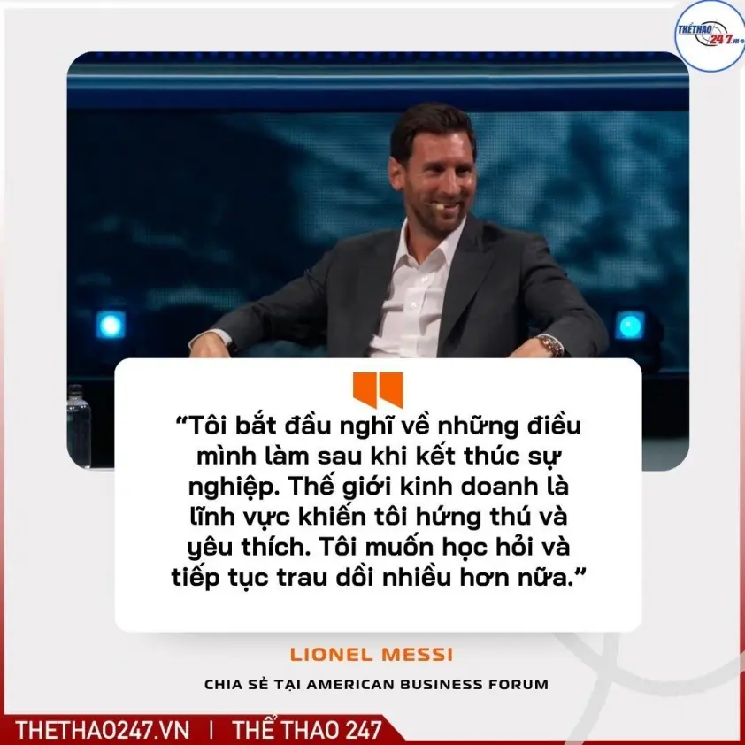 Messi bất ngờ chọn ‘bến đỗ’ sau khi giải nghệ