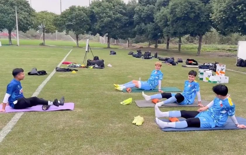 “Sao U22 Việt Nam vui mừng đón tin tốt trước trận gặp Trung Quốc”