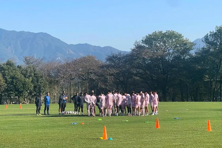 U17 Việt Nam tập luyện lần đầu tiên tại Nhật Bản