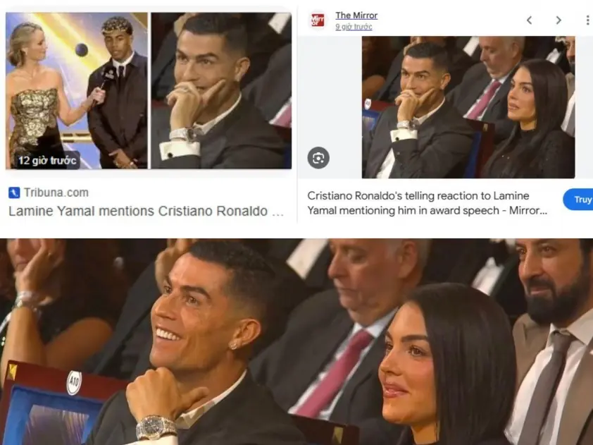 Yamal gây bão mạng với động thái hướng về Ronaldo