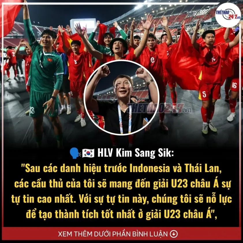 CĐV Đông Nam Á phản ứng ra sao khi HLV Kim Sang Sik gia hạn với Việt Nam?