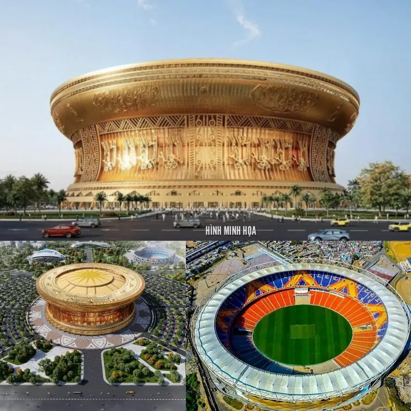 Việt Nam bắt đầu xây dựng sân vận động lớn nhất thế giới