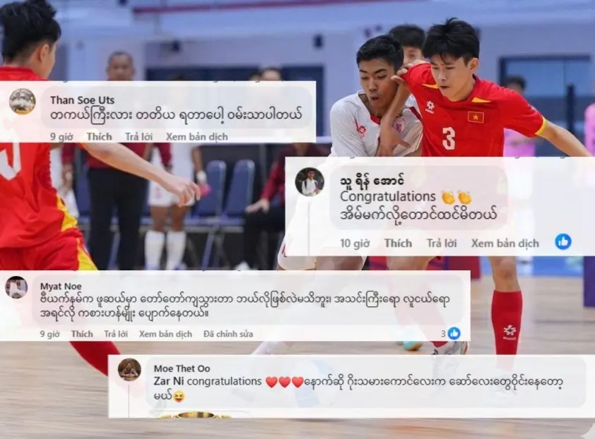 CĐV Myanmar không thể tin khi đánh bại Việt Nam ở giải Đông Nam Á