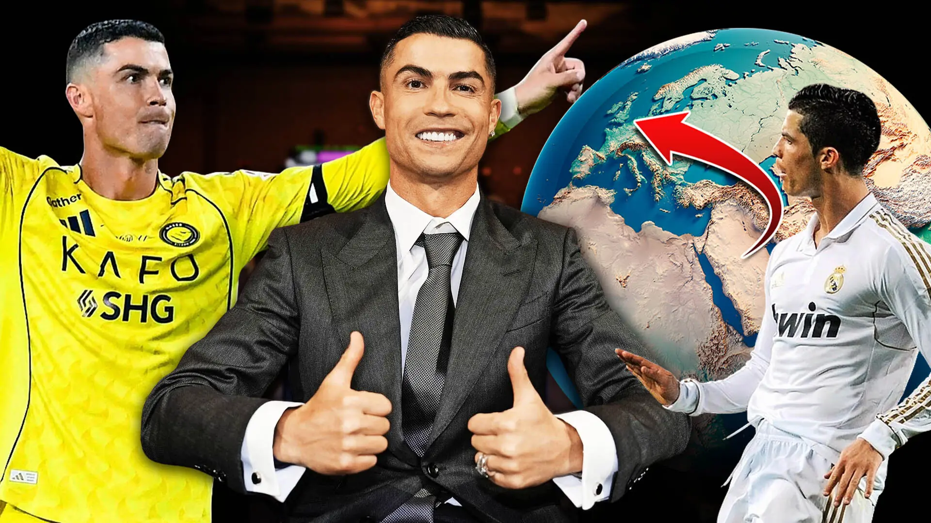 Ronaldo hattrick danh hiệu, bóng gió về ngày trở lại châu Âu