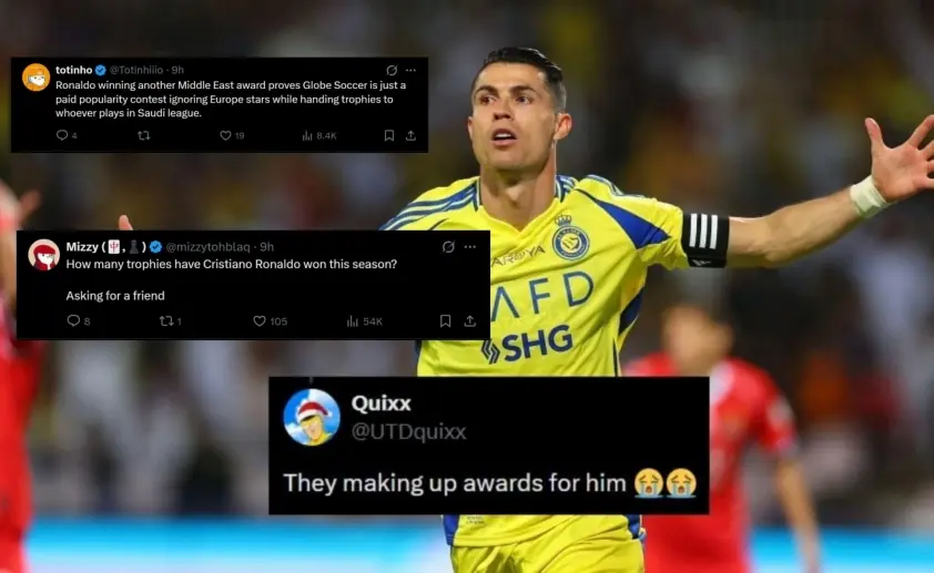 Ronaldo bị chỉ trích vì không xứng đáng nhận Quả bóng vàng tại Dubai