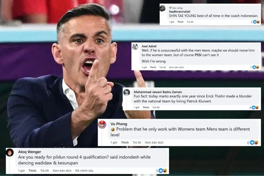 CĐV Đông Nam Á phấn khích khi HLV World Cup sắp dẫn dắt ĐT Indonesia