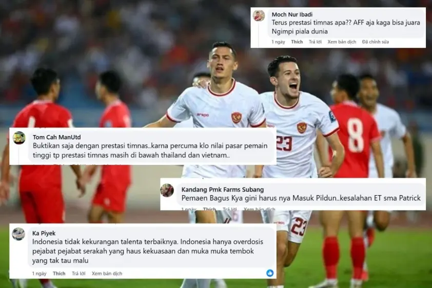 “CĐV Indonesia hào hứng khi sao nhập tịch vượt qua Việt Nam và Thái Lan”