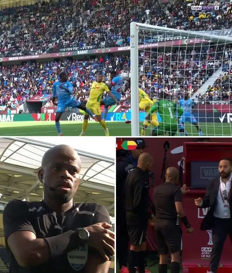 Trọng tài châu Phi dọa đuổi cầu thủ nếu không rời sân bằng cáng