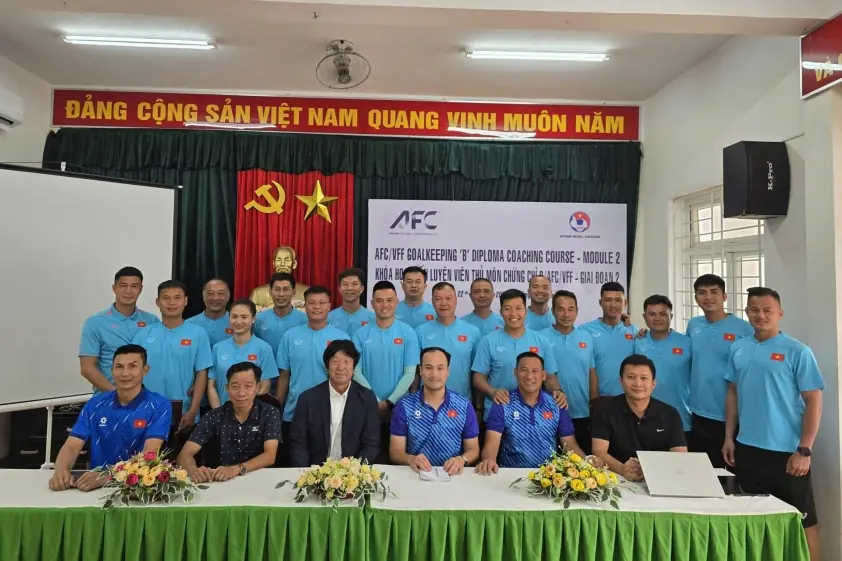 Bế mạc Khóa Huấn Luyện Thủ Môn Chứng Chỉ B Năm 2025