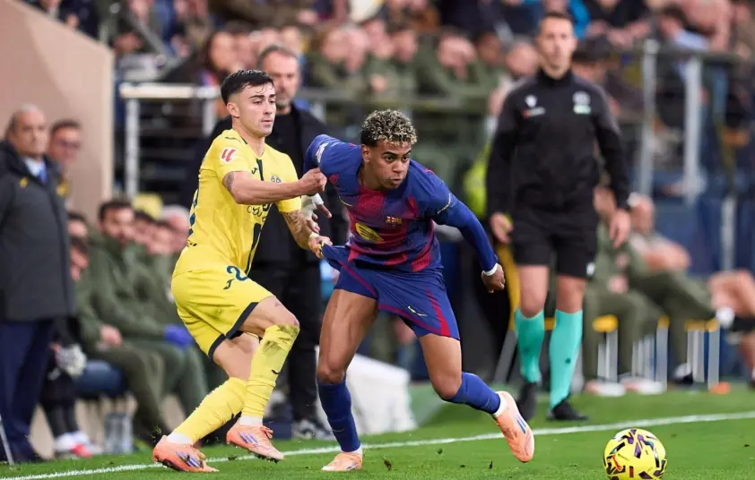 “Yamal tỏa sáng, Barca củng cố ngôi đầu bảng”