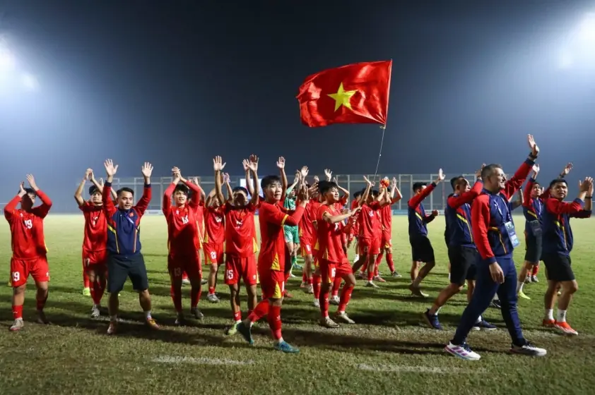 AFC gửi thư chúc mừng U17 Việt Nam tại giải châu Á