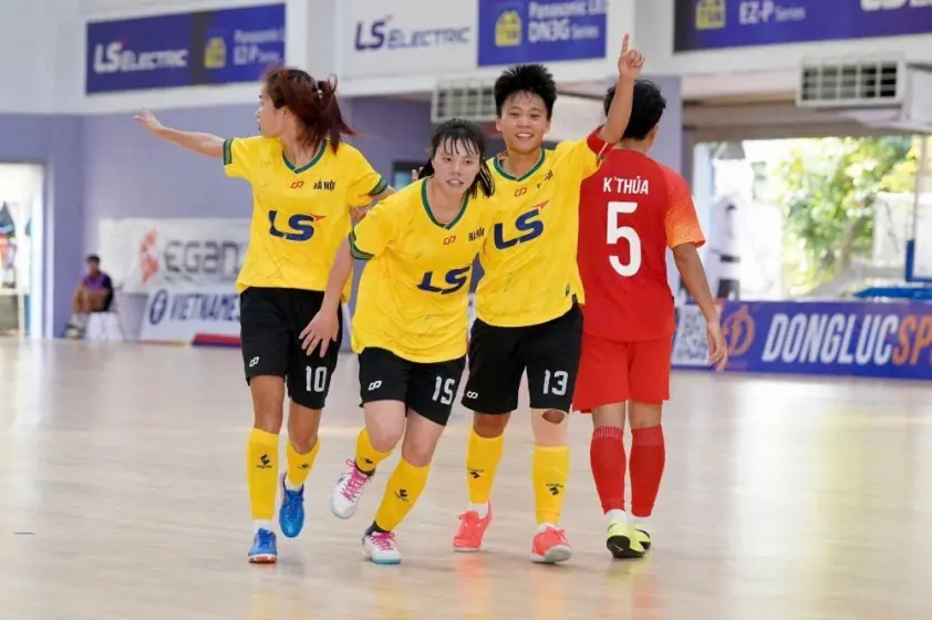 Giải futsal nữ VĐQG 2025: Thái Sơn Nam và TP.HCM thắng trận mở màn