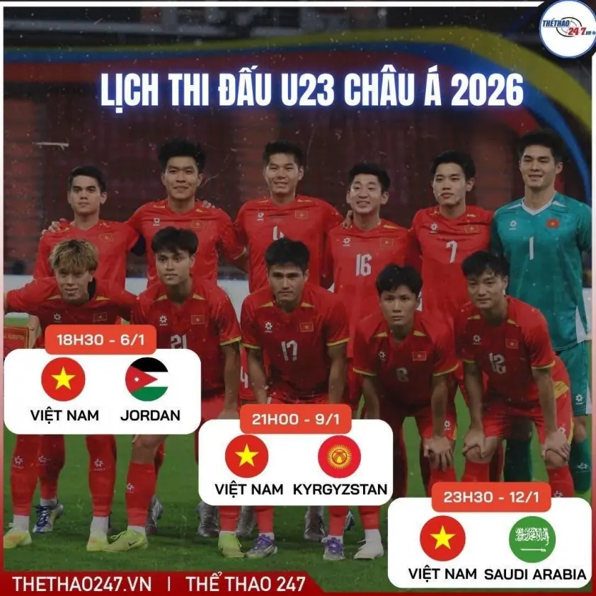 Đối thủ của U23 Việt Nam có động thái bất ngờ trước VCK U23 châu Á
