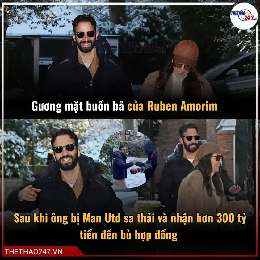 Ruben Amorim chính thức trở lại Bồ Đào Nha sau khi chia tay MU