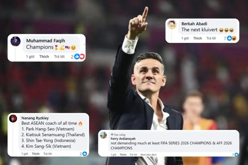 “CĐV Đông Nam Á phấn khích trước tân HLV ĐT Indonesia, bất ngờ nhắc tới Kim Sang-sik”