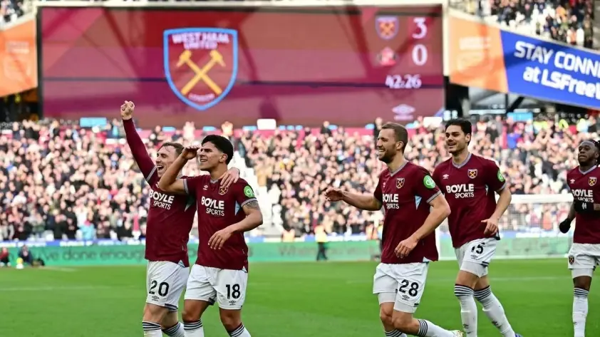 West Ham xuất sắc thắng, tạo động lực cho cuộc đua trụ hạng Premier League