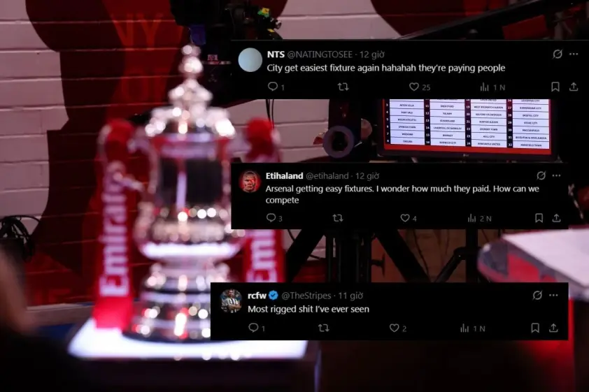 CĐV cáo buộc ban tổ chức FA Cup dàn xếp kết quả bốc thăm