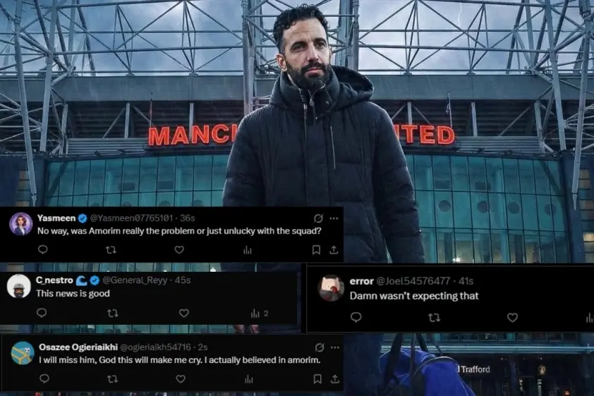 CĐV MU sôi sục sau khi Ruben Amorim bị sa thải