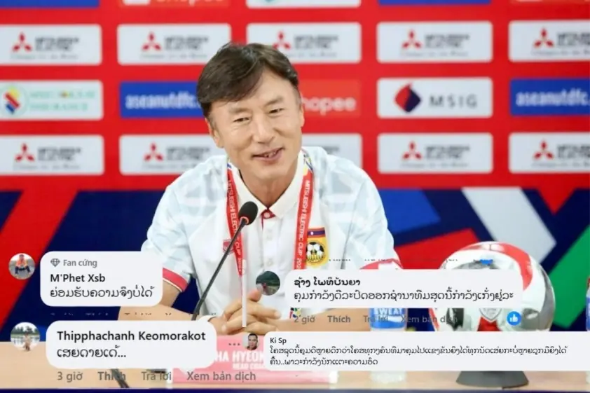 CĐV Lào nói gì khi chia tay HLV người Hàn Quốc?