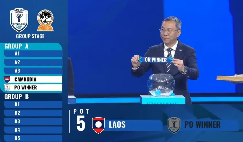 Tiền đạo huyền thoại ĐT Việt Nam tham dự lễ bốc thăm AFF Cup